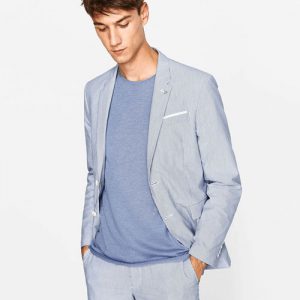 Striped Bermuda Shorts